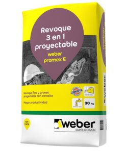 Promex E Weber. Revoque 3 en 1 proyectable